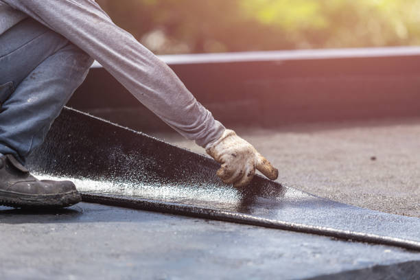 Professional Crawl Space Encapsulation technician working in Thorndale, PA